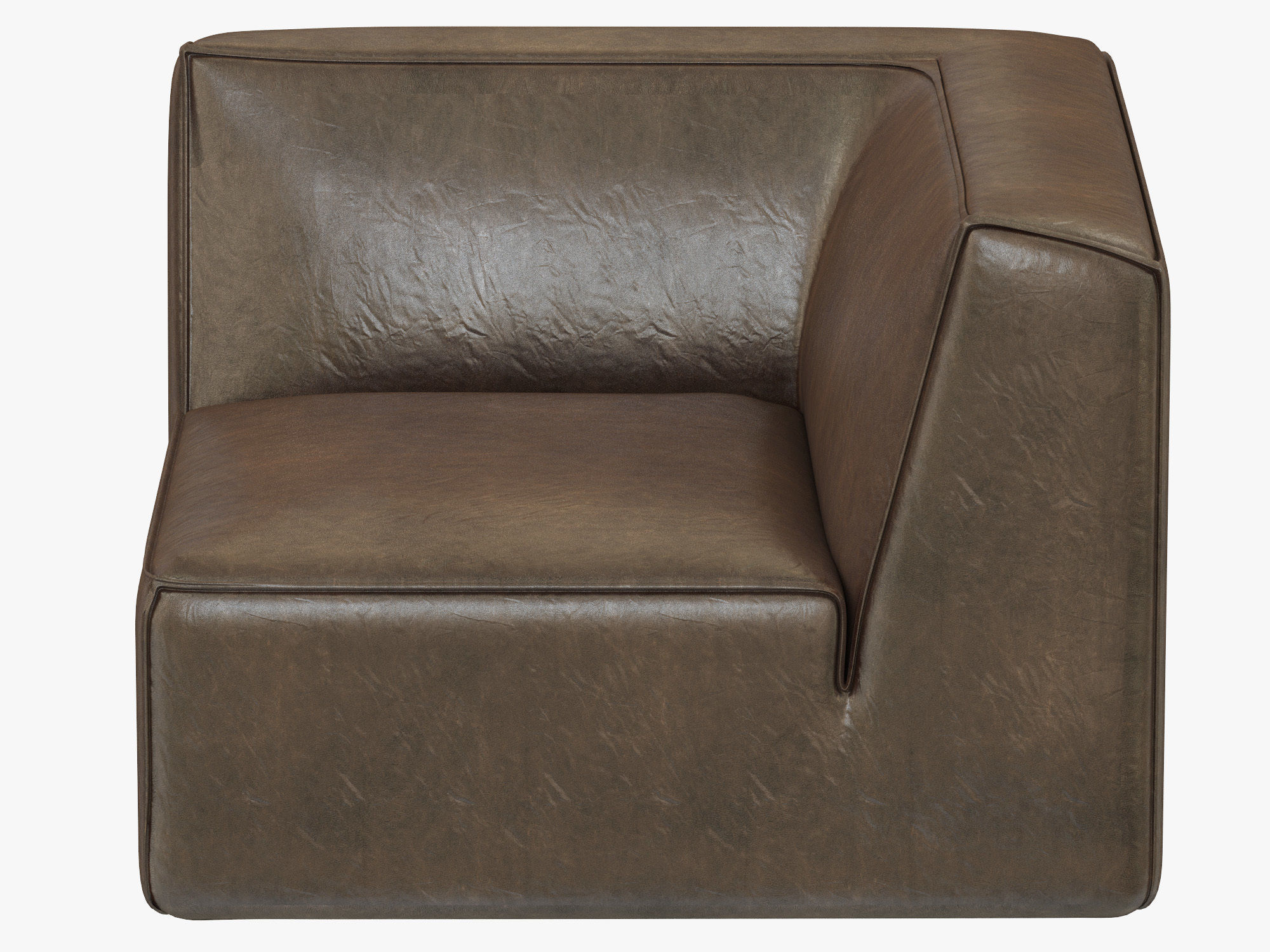 RH Modern Como Modular Corner Chair 3D model_5