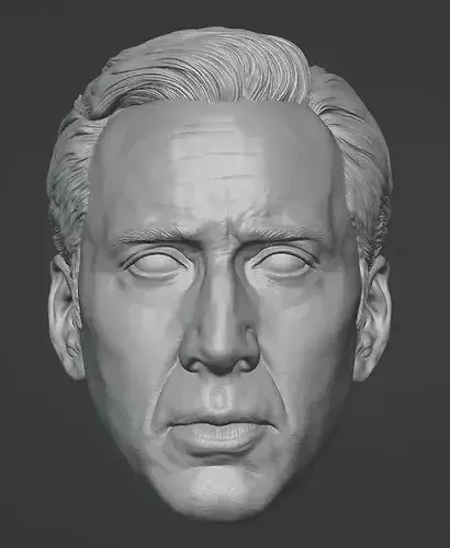 Ben Reilly Head - Spider-Noir - Nicolas Cage