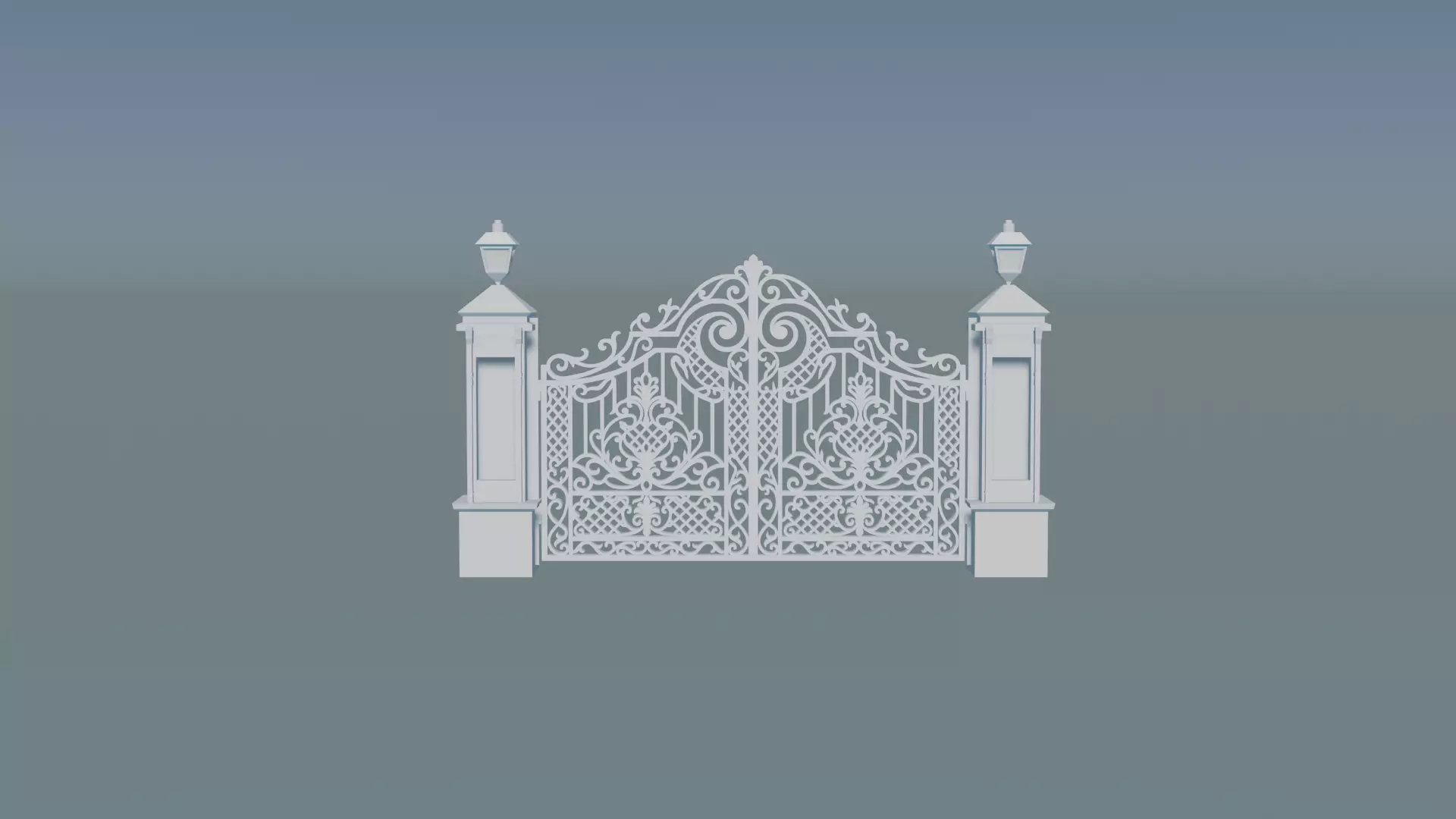 Entrance Gate 3D print model