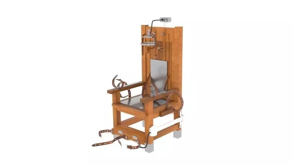 Electric Chair 3D model