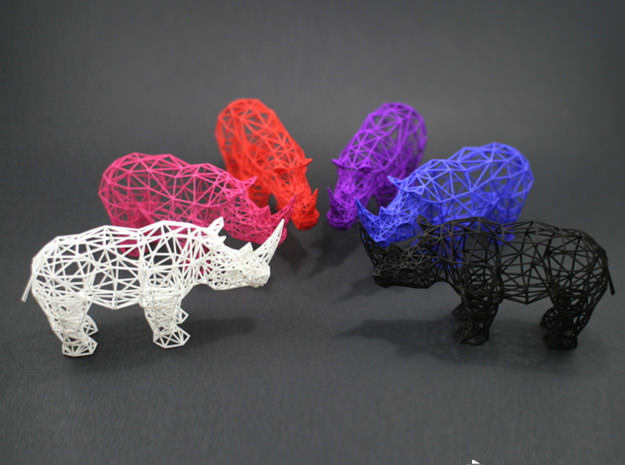Digital Safari- Rhino Small 3D print model_1