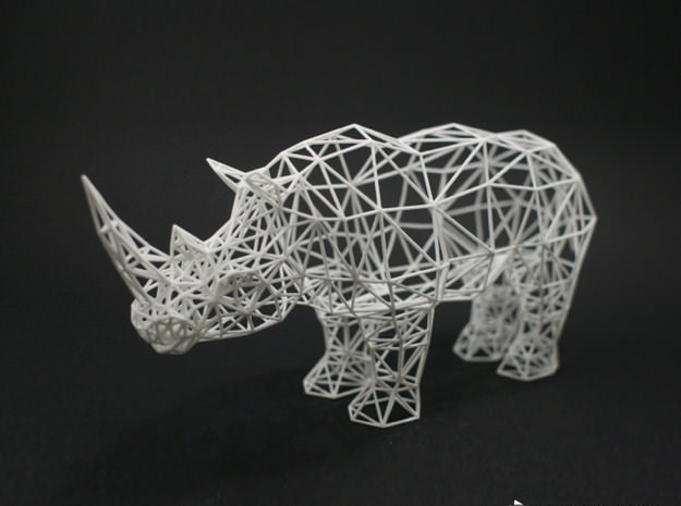 Digital Safari- Rhino Small 3D print model_3