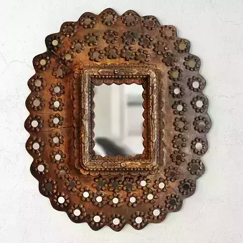 Peacock Mirror 2 3D model