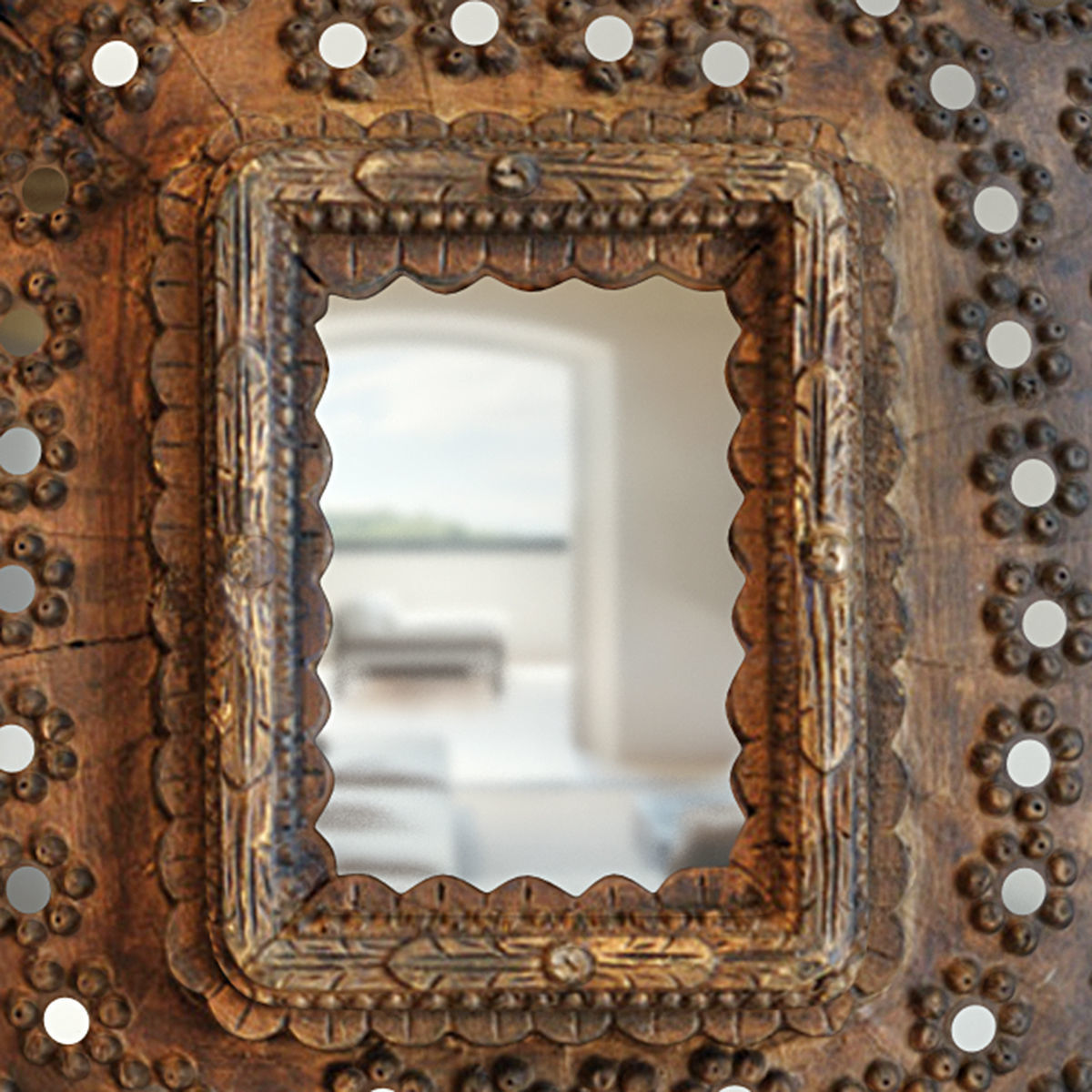 Peacock Mirror 2 3D model_4