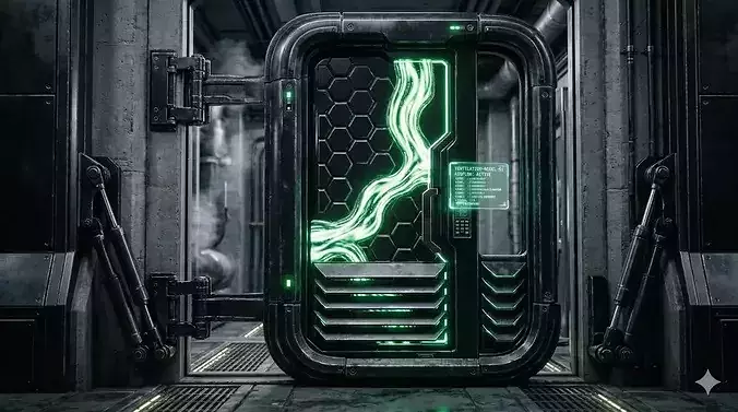 Futuristic Airlock