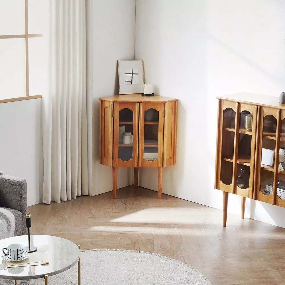 Atelier Console Glass Display Cabinet 3D model