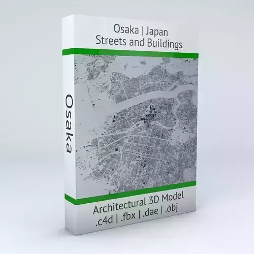 Osaka Streets and Buildings