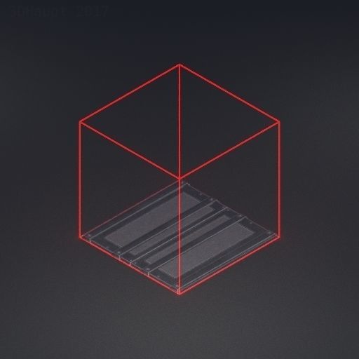 Sci-Fi Ladders and Stairs Package Basic Version Low-poly 3D model_100