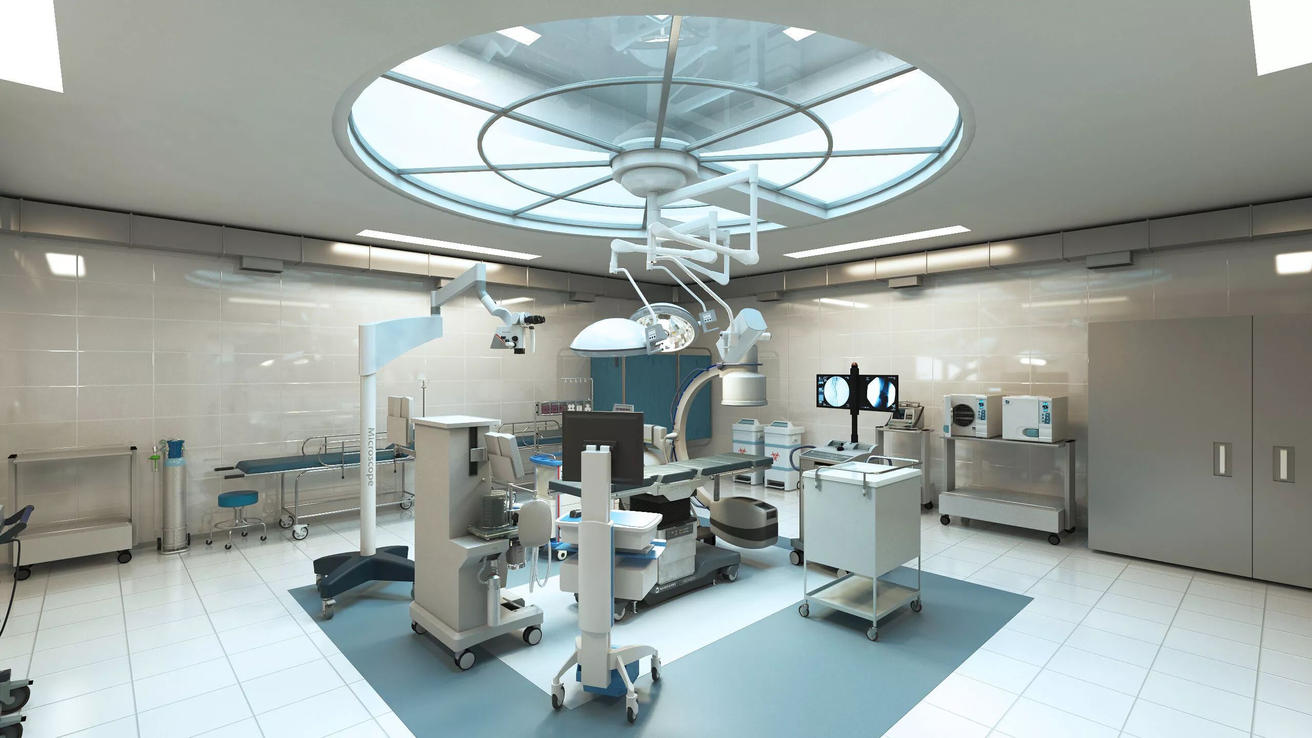 Medical Surgical Operating Room 3D model