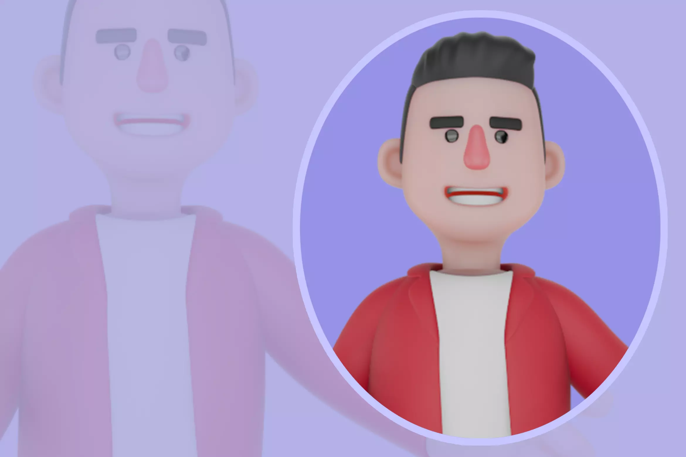 Stylized 3D Singer on Speaker - Relaxed Singing 3D model