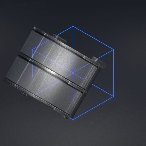 Modular Ladders and Stairs Package Rusty Version Low-poly 3D model_52