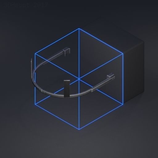 Modular Ladders and Stairs Package Rusty Version Low-poly 3D model_81