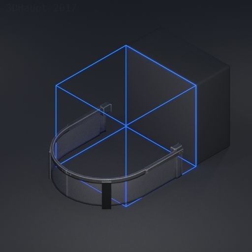 Modular Ladders and Stairs Package Rusty Version Low-poly 3D model_73