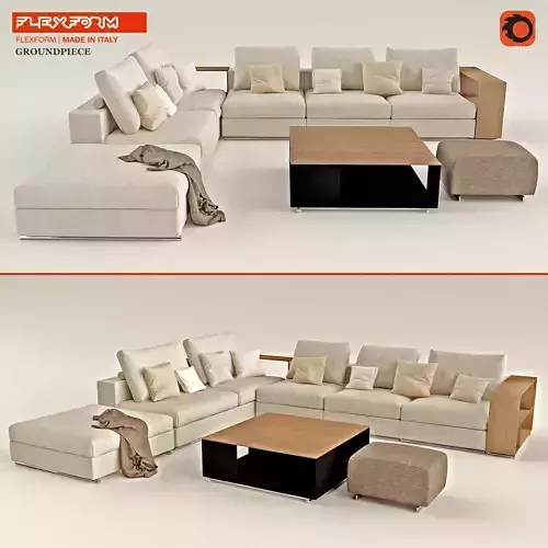 Sofa FLEXFORM Groundpiece