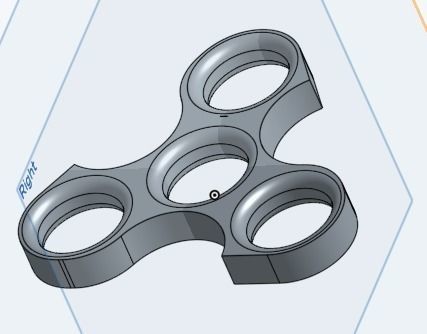 Fidget Spinner 3D print model_1
