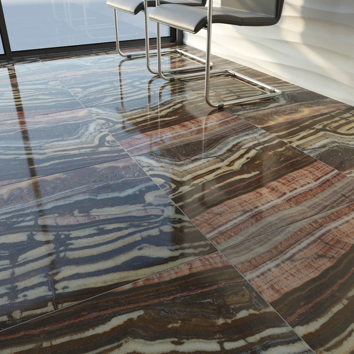 Bevers Marmyr Set 3D model_9