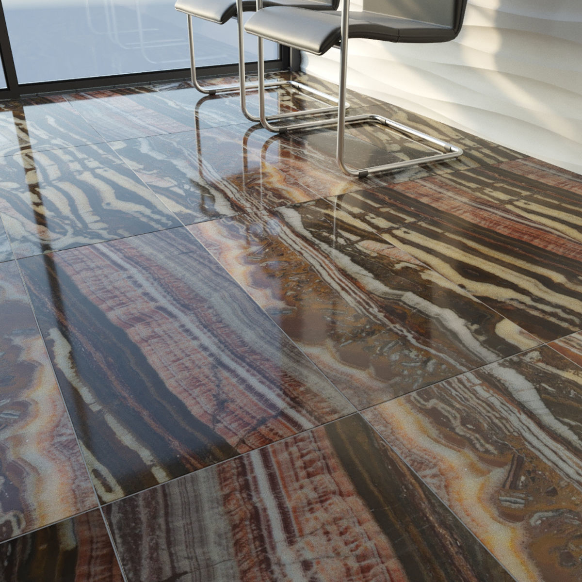 Bevers Marmyr Set 3D model_11