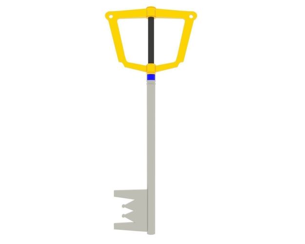 Keyblade 3D printable 3D print model