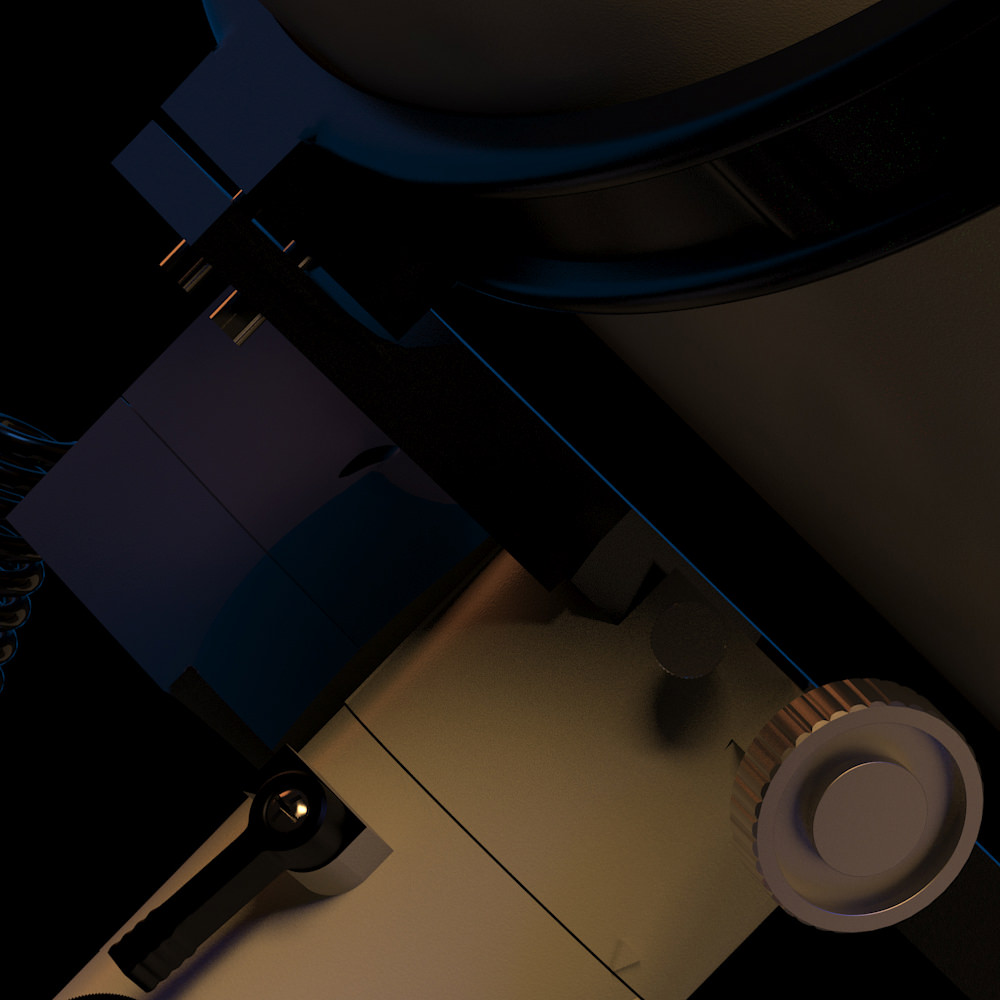 Meade LXD75 Schmidt-Newtonian 10 telescope static version 3D model_3