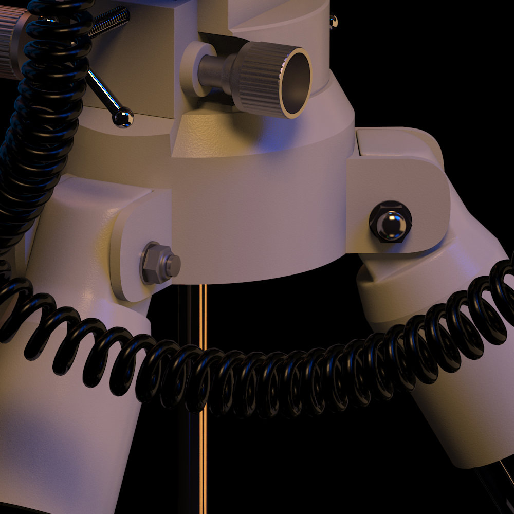 Meade LXD75 Schmidt-Newtonian 10 telescope static version 3D model_10