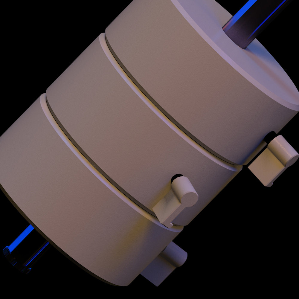 Meade LXD75 Schmidt-Newtonian 10 telescope static version 3D model_14