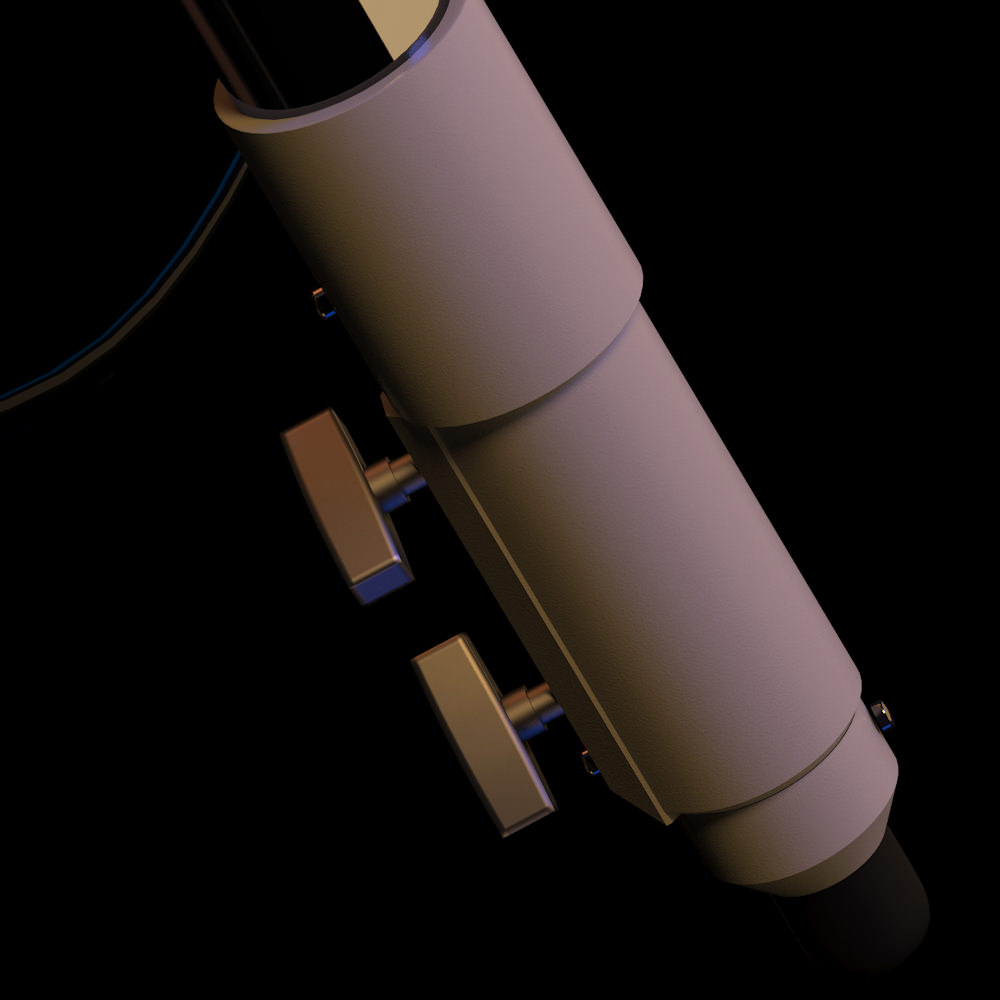 Meade LXD75 Schmidt-Newtonian 10 telescope static version 3D model_13