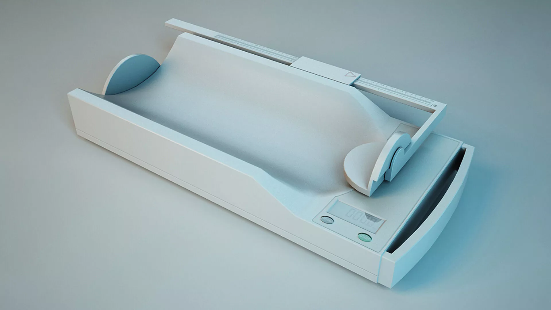 Baby Electronic Scale 3D model