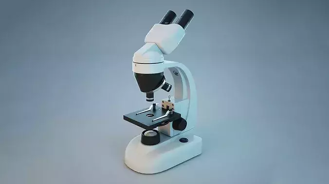 Microscope 2 3D model | CGTrader