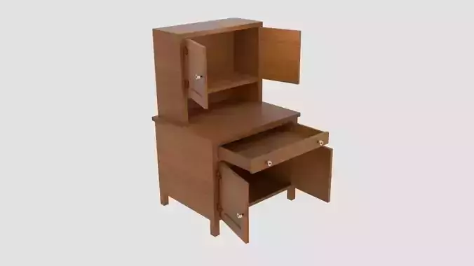  Hoosier Cabinet  3D model