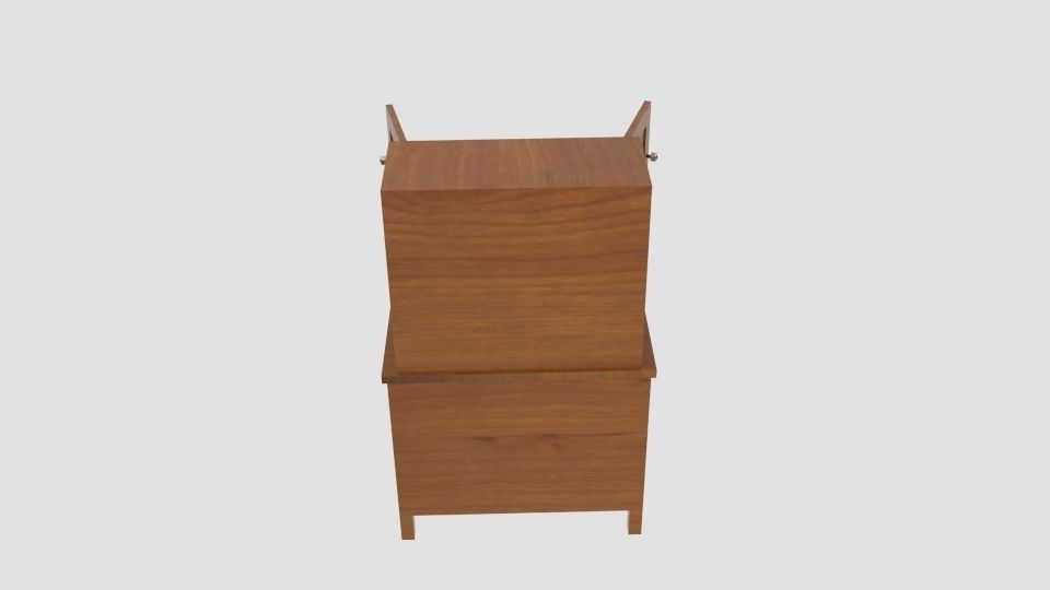  Hoosier Cabinet  3D model_3