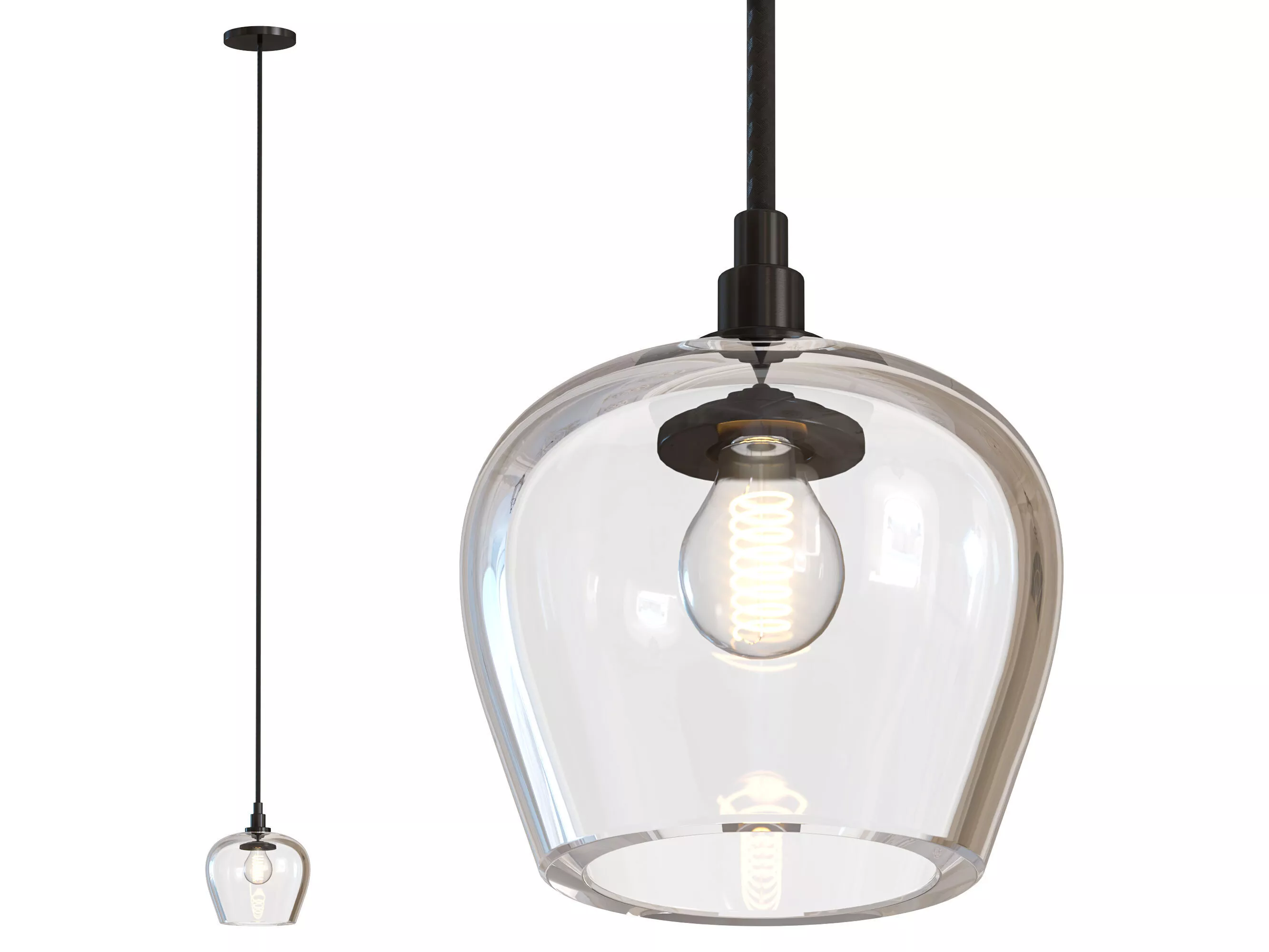 Vallayer Pendant Light 3D model