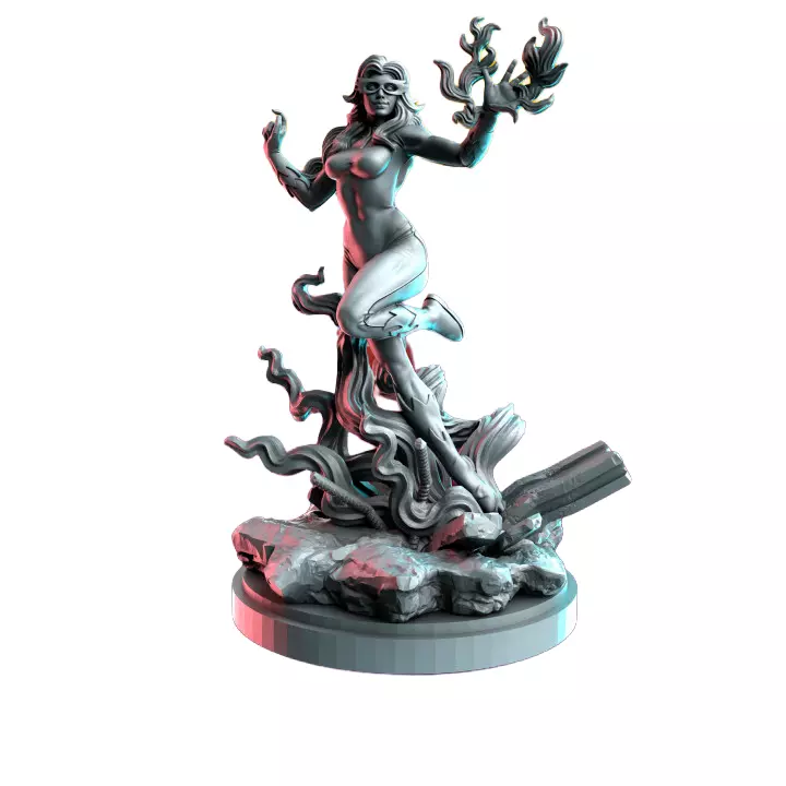 Hot Stuff VI - RPG Tabletop Figure 3D print model