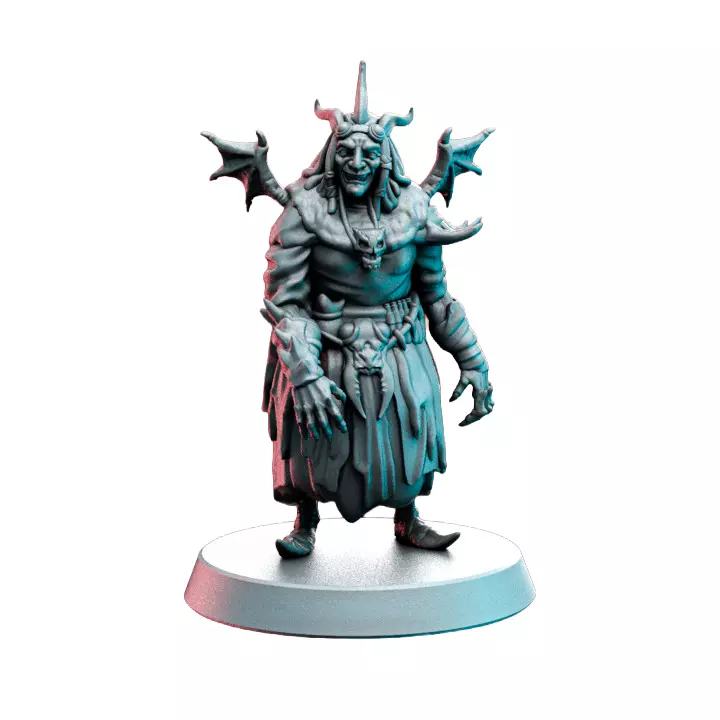 Mad Maggie I - Board Game Miniature STL 3D print model