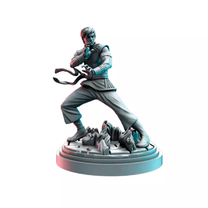 I Know Kung Fu III - Printable Resin Model 3D print model