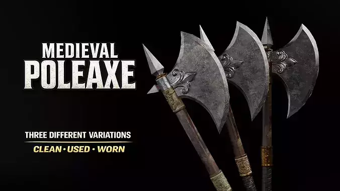 Medieval Poleaxe