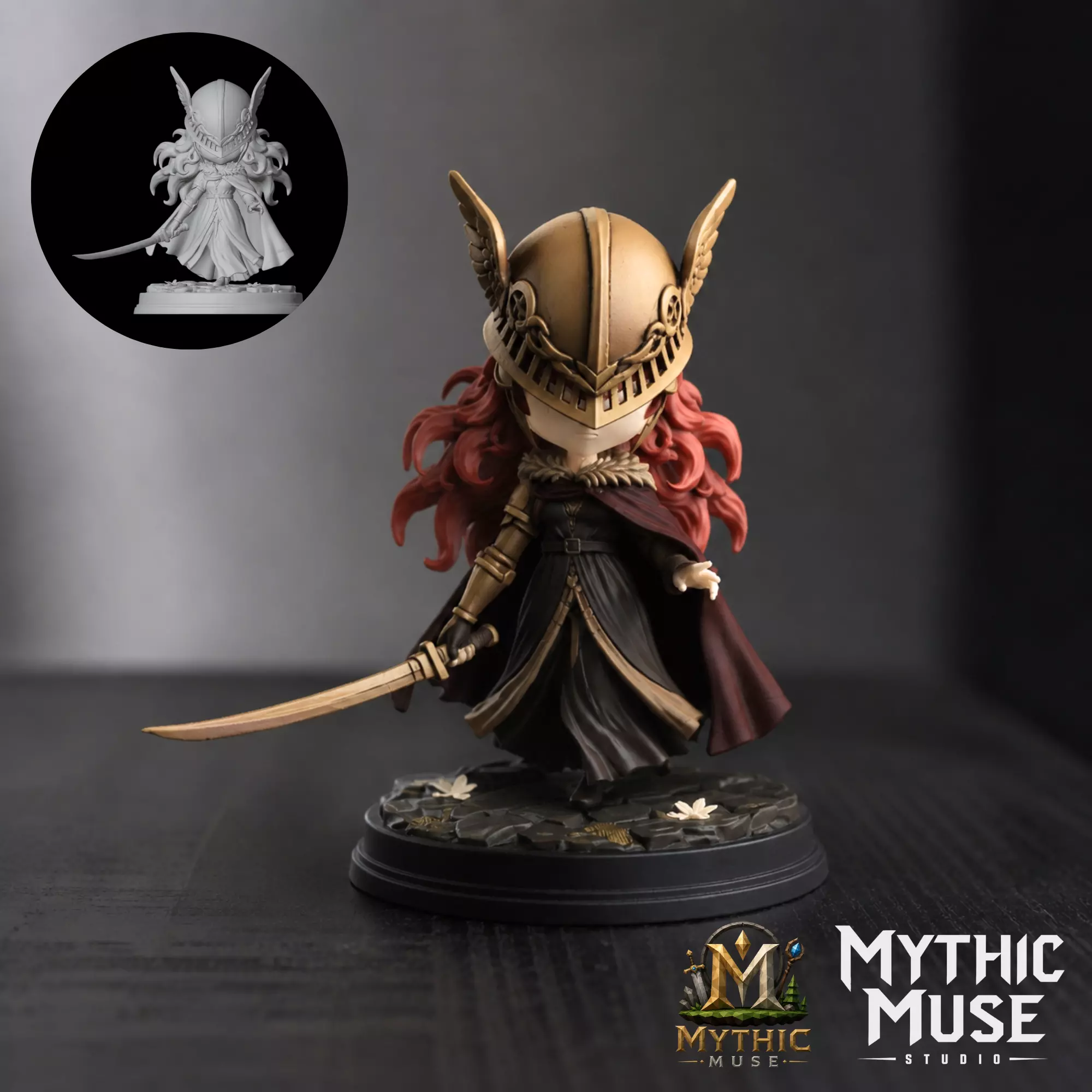 Melenia Blade of Miquella Fan Art - Elden Ring 3D print model