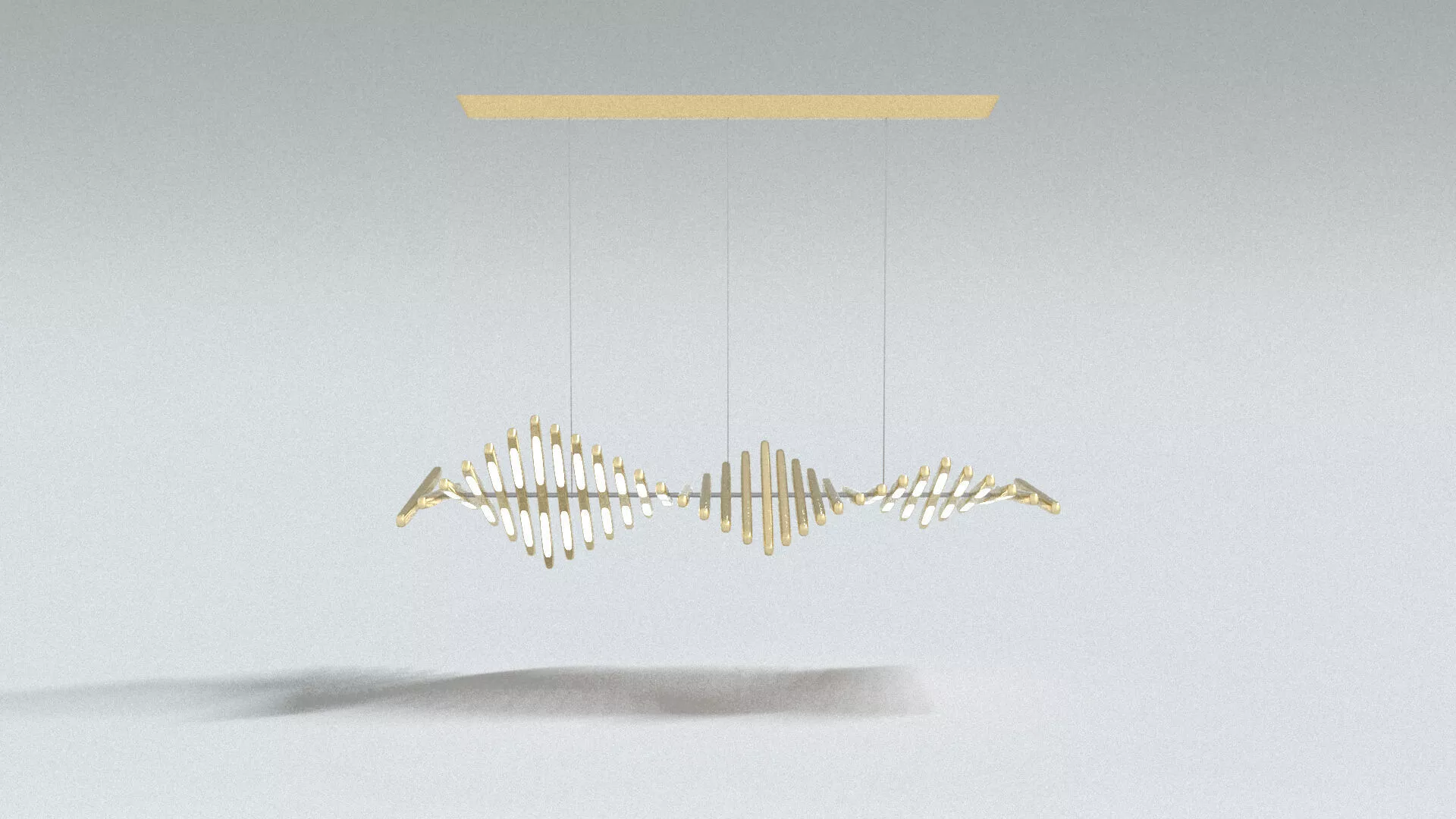 laos Chandelier 3D model