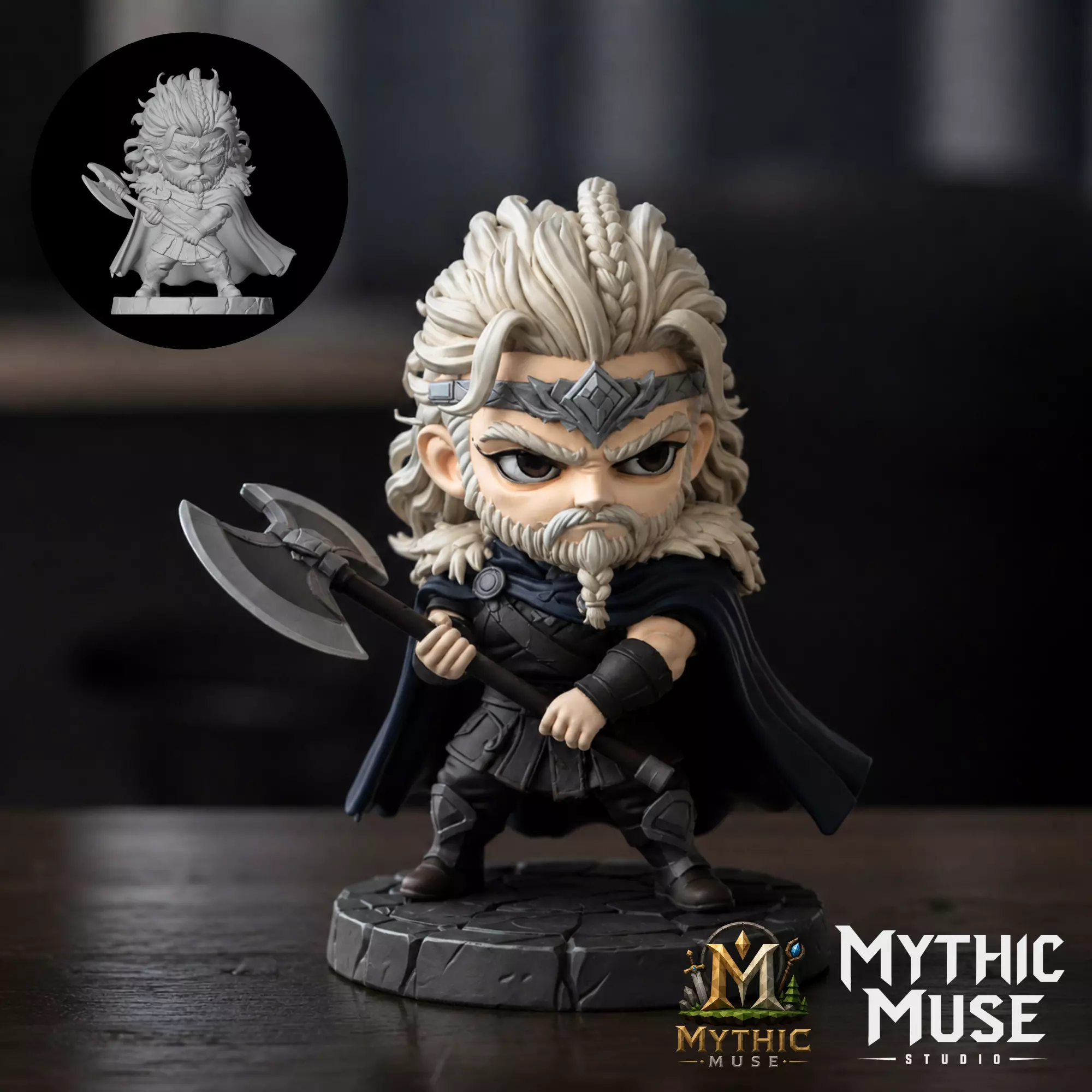 Godfrey First Elden Lord Fan Art - Elden Ring 3D print model
