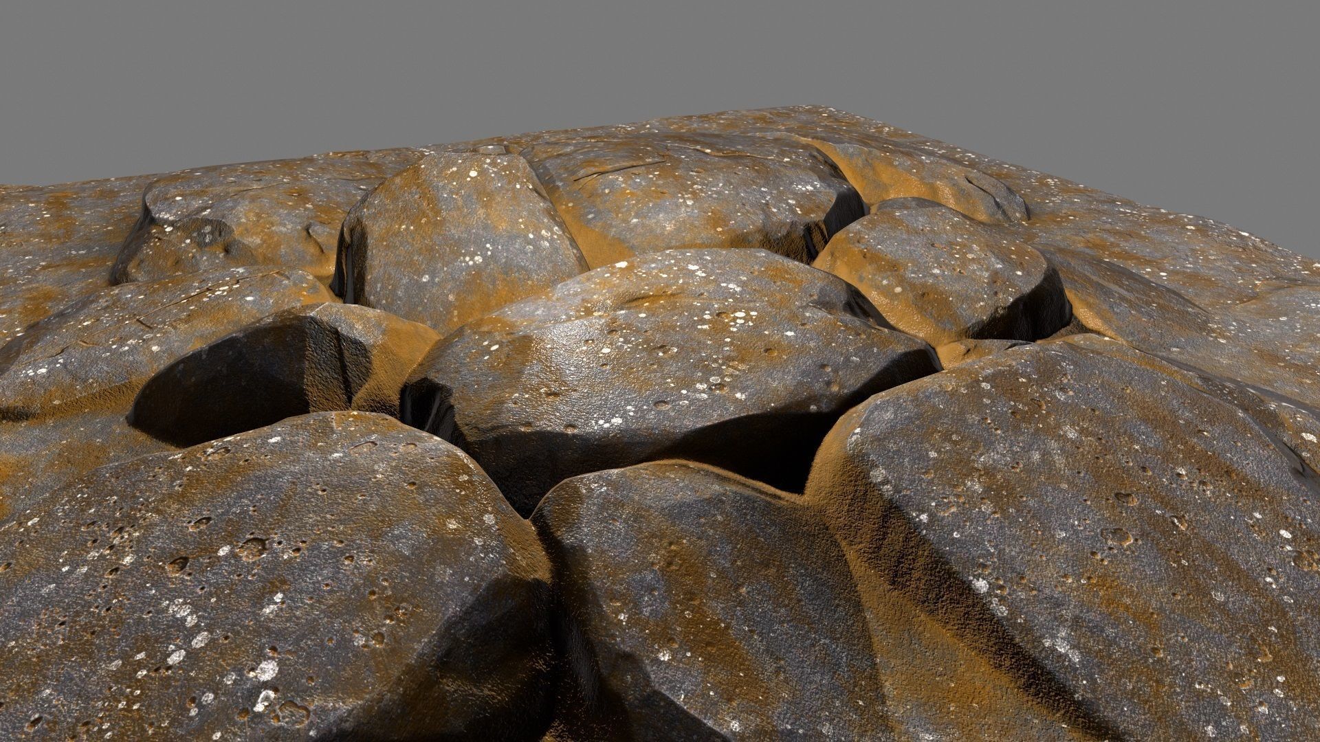 floor rock 04 Low-poly 3D model_10