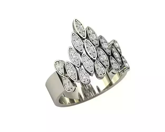 Diamond sparkles ring