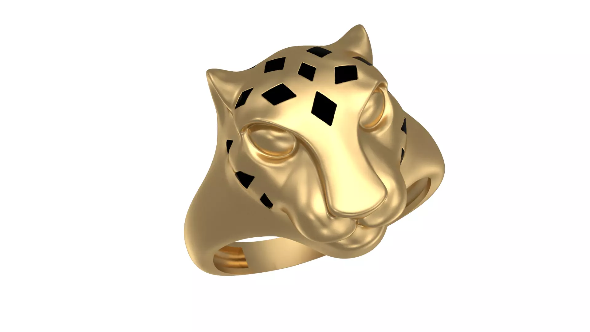 Tiger Ring 3D print model