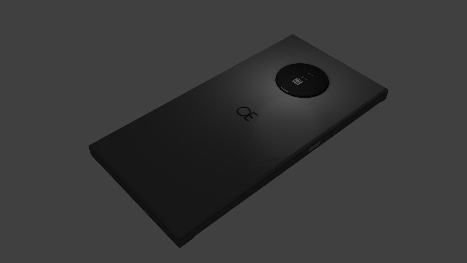 OE Mobile Phone Free low-poly 3D model_1