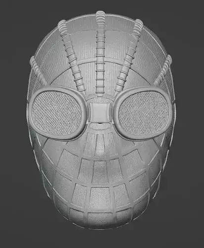Spider-Noir Head plus  Hat - Nicolas Cage
