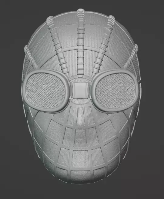 Spider-Noir Head plus Hat - Nicolas Cage 3D print model