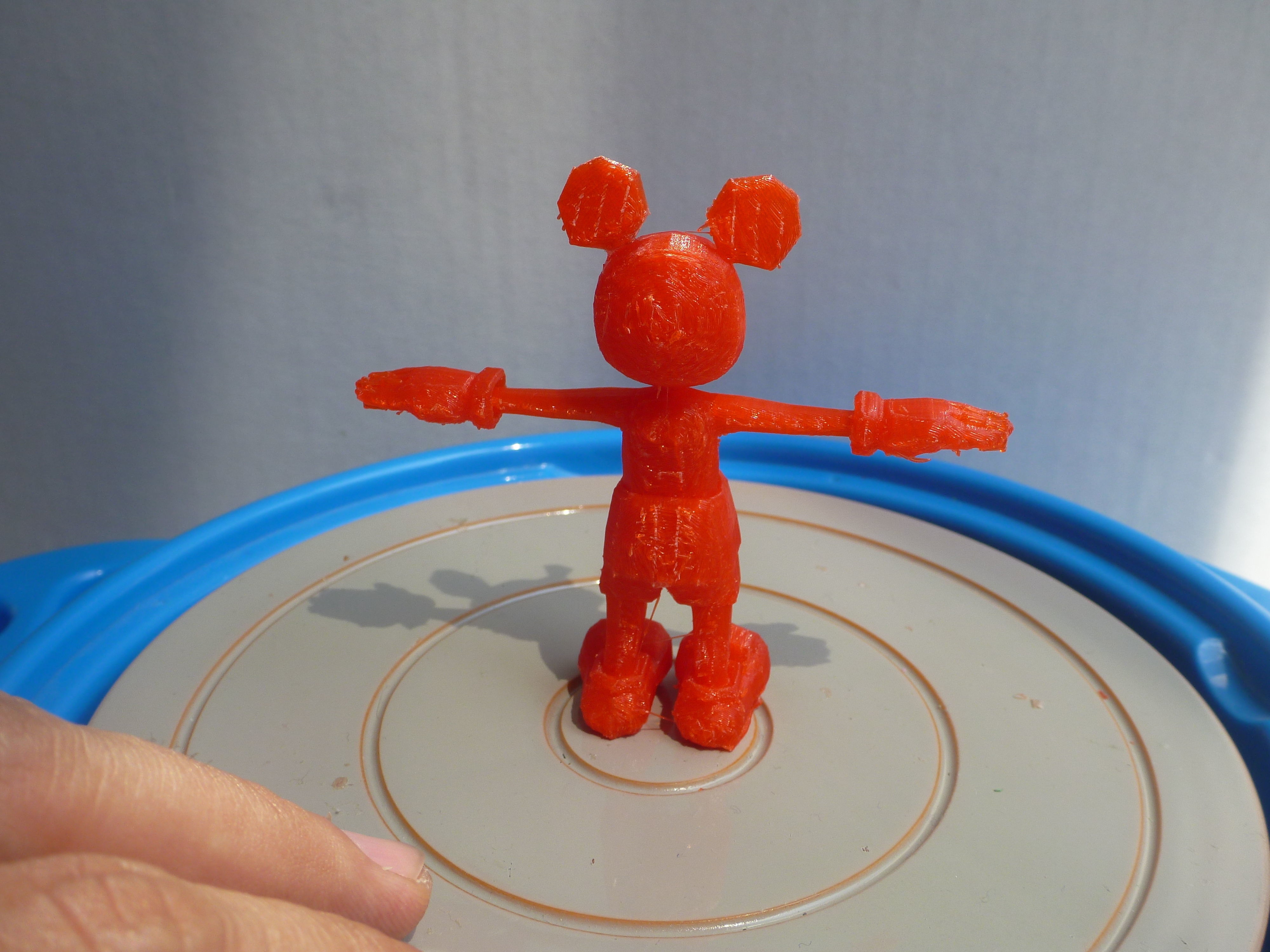 AAA 3D Printable Mickey Mouse 3D print model_4