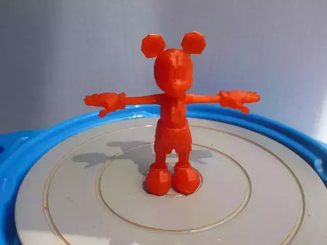 AAA 3D Printable Mickey Mouse 3D print model
