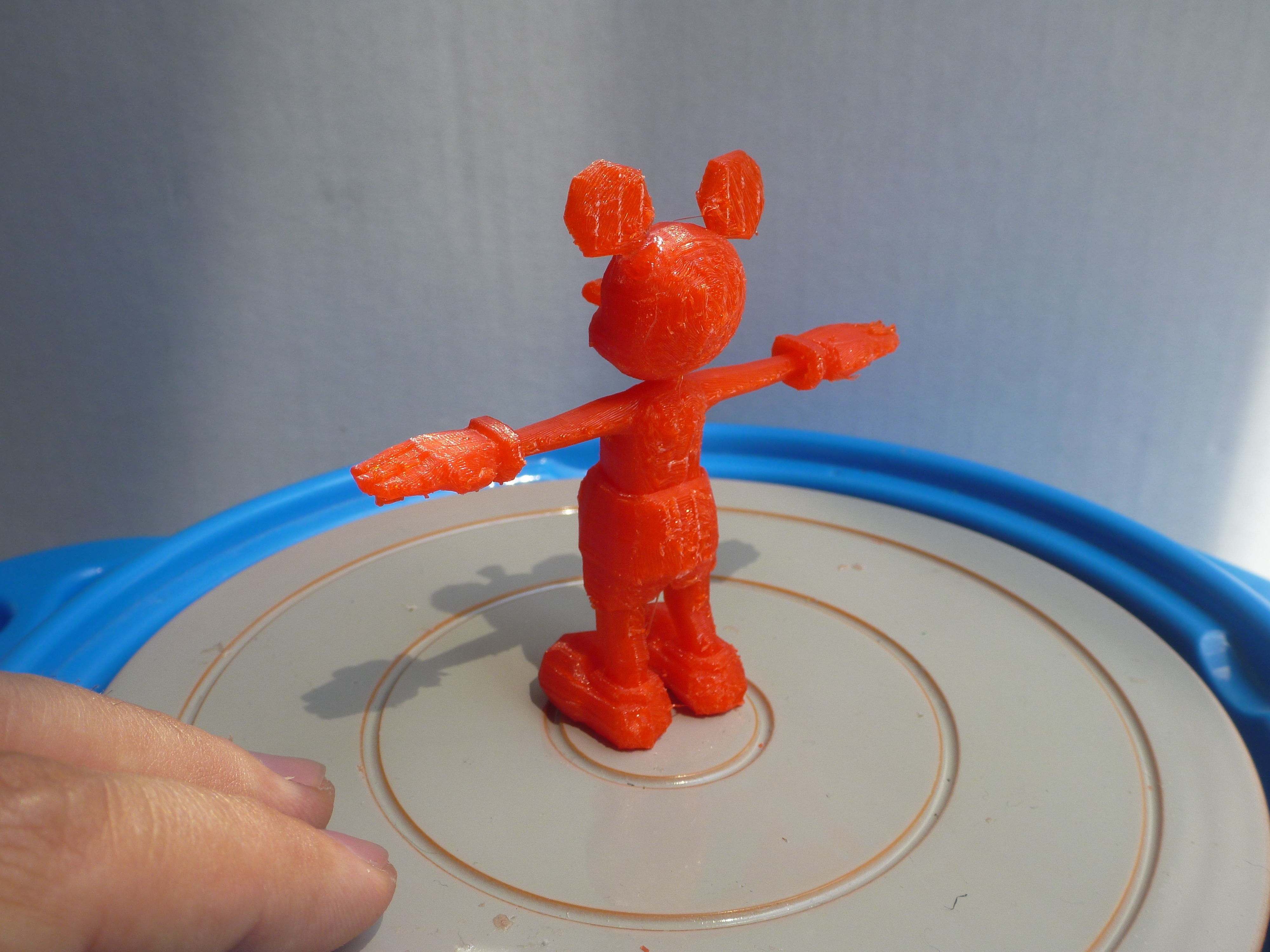 AAA 3D Printable Mickey Mouse 3D print model_9