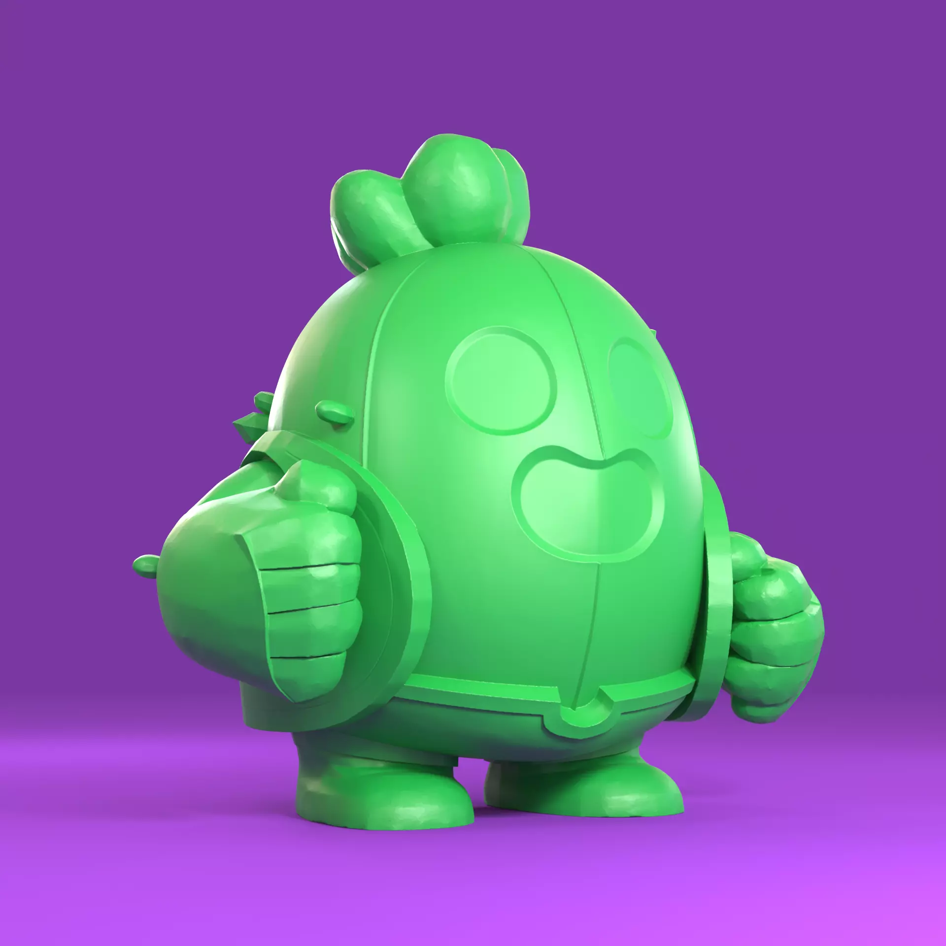 Spike Original - Brawl Stars 3D print model