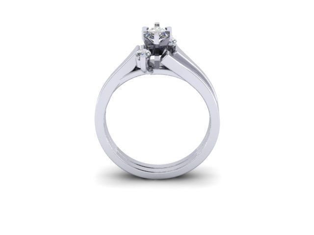 marquee ring 3D model_2