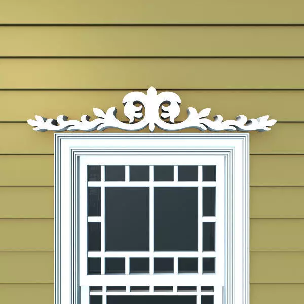 Window Header 3 3D model